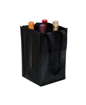 bolsa ecologica para 4 vinos