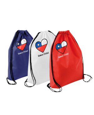 Bolso Mochila Ecológico tipo Morral Vamos Chile