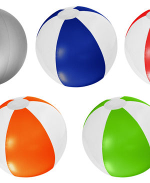 pelota playa inflable con colores