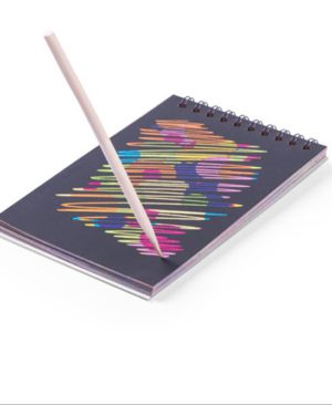 LIBRETA CON LAPIZ INFANTIL