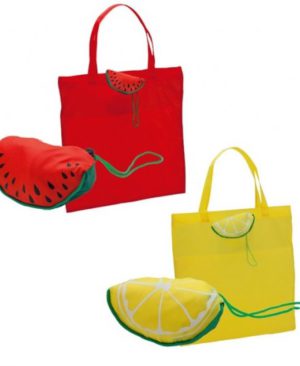 BOLSA PLEGABLE FORMA FRUTA