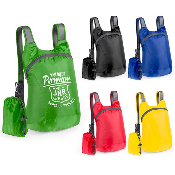 MOCHILA MORRAL PLEGABLE - EASY POWER  artículos publicitarios - regalos  corporativos - merchandising