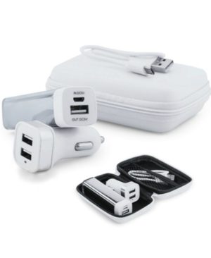 SET CARGADOR POWER BANK Y AUTO