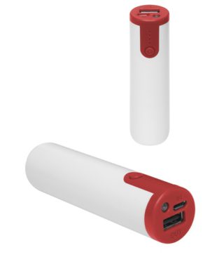 POWER BANK CON LINTERNA ROJO