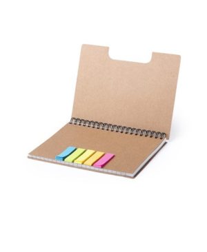 Libreta con post it -USO