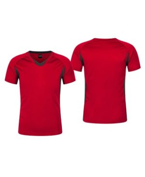 Polera Deportiva Hombre Zinedine rojo