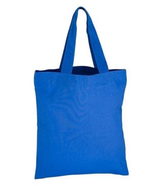 Bolsa 100% Algodón 25 x 30 cm azul