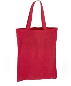 Bolsa Algodon colores 23 x 30_rojo