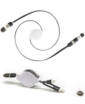 Cable retractil USB-USO