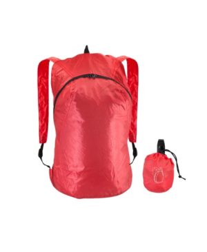 Mochila Retráctil rojo