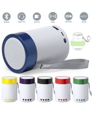 Parlante bluetooth bicolor _azules - colores