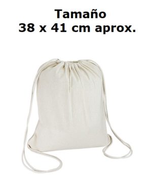 mochila morral algodon