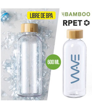 Botella-RPET-tapa-bambu