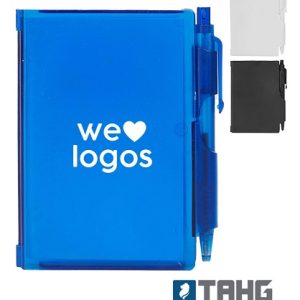Cuaderno Plástico con lapiz