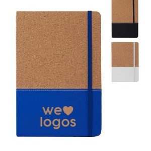 Cuaderno con tapa de corcho y PU