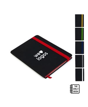 Cuaderno de tapa dura cintas