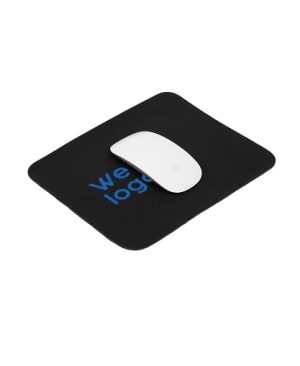 Mouse Pad Negro frente -logo