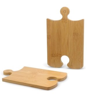 SET DE TABLAS DE BAMBÚ PUZZLE