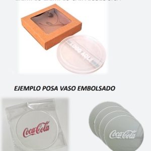 PACK 4 POSA VASOS ACRILICO